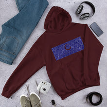 Load image into Gallery viewer, Paisley in Blue &quot;Our CommuniTee&quot; Hoodie
