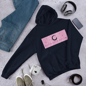 Paisley in Pink "Our CommuniTee" Hoodie