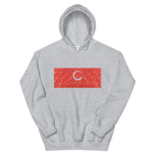 Load image into Gallery viewer, Paisley in Red &quot;Our CommuniTee&quot; Hoodie
