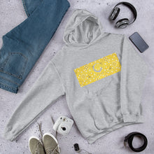 Load image into Gallery viewer, Paisley in Yellow &quot;Our CommuniTee&quot; Hoodie
