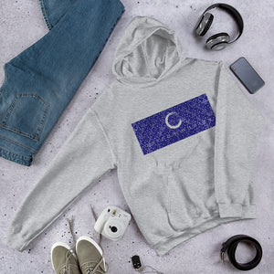 Paisley in Blue "Our CommuniTee" Hoodie