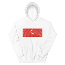 Load image into Gallery viewer, Paisley in Red &quot;Our CommuniTee&quot; Hoodie
