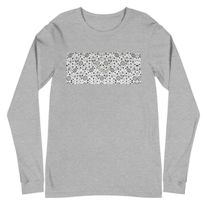 Paisley in White Long Sleeve "Our CommuniTee"