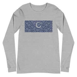 Paisley in Navy Long Sleeve "Our CommuniTee"