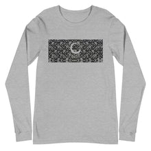 Load image into Gallery viewer, Paisley in Black Long Sleeve &quot;Our CommuniTee&quot;
