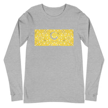 Load image into Gallery viewer, Paisley in Yellow Long Sleeve &quot;Our CommuniTee&quot;
