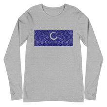 Load image into Gallery viewer, Paisley in Blue Long Sleeve &quot;Our CommuniTee&quot;
