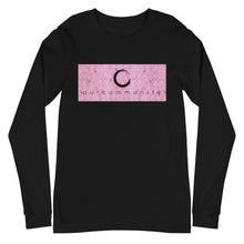 Load image into Gallery viewer, Paisley in Pink Long Sleeve &quot;Our CommuniTee&quot;
