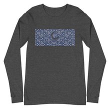 Load image into Gallery viewer, Long Sleeve Paisley in Navy &quot;Our CommuniTee&quot;
