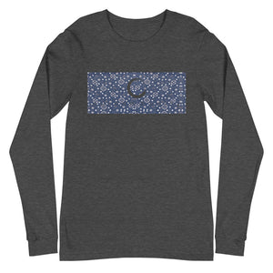 Long Sleeve Paisley in Navy "Our CommuniTee"