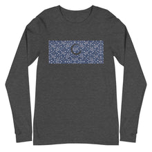 Load image into Gallery viewer, Paisley in Navy Long Sleeve &quot;Our CommuniTee&quot;
