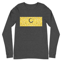 Load image into Gallery viewer, Paisley in Yellow Long Sleeve &quot;Our CommuniTee&quot;
