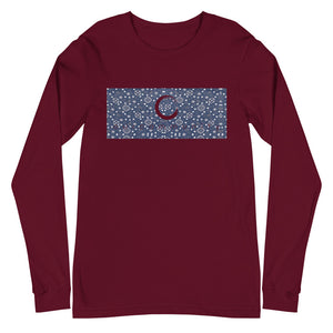 Long Sleeve Paisley in Navy "Our CommuniTee"