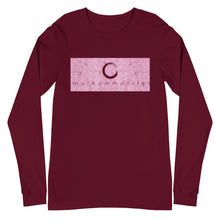 Load image into Gallery viewer, Paisley in Pink Long Sleeve &quot;Our CommuniTee&quot;
