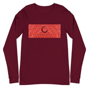 Paisley in Red Long Sleeve "Our CommuniTee"