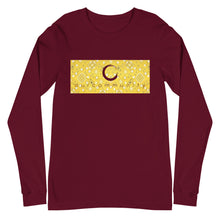 Load image into Gallery viewer, Paisley in Yellow Long Sleeve &quot;Our CommuniTee&quot;
