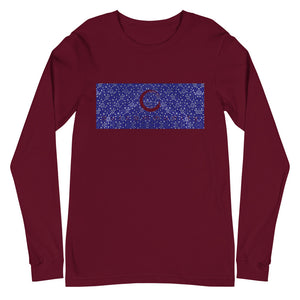 Paisley in Blue Long Sleeve "Our CommuniTee"