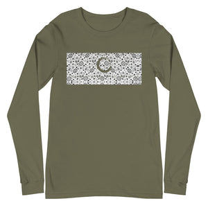 Paisley in White Long Sleeve "Our CommuniTee"