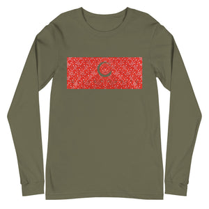 Paisley in Red Long Sleeve "Our CommuniTee"