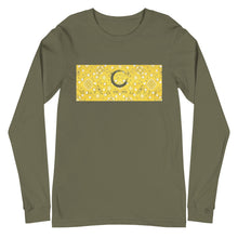 Load image into Gallery viewer, Paisley in Yellow Long Sleeve &quot;Our CommuniTee&quot;
