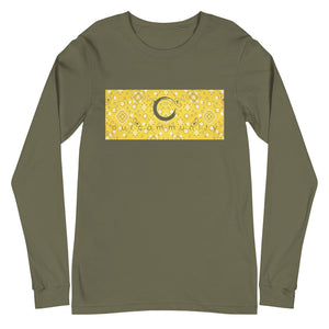 Paisley in Yellow Long Sleeve "Our CommuniTee"