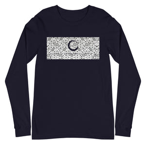 Paisley in White Long Sleeve "Our CommuniTee"