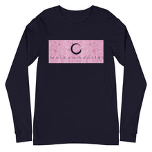 Load image into Gallery viewer, Paisley in Pink Long Sleeve &quot;Our CommuniTee&quot;
