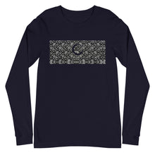 Load image into Gallery viewer, Paisley in Black Long Sleeve &quot;Our CommuniTee&quot;
