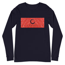 Load image into Gallery viewer, Paisley in Red Long Sleeve &quot;Our CommuniTee&quot;
