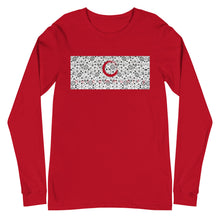 Load image into Gallery viewer, Paisley in White Long Sleeve &quot;Our CommuniTee&quot;
