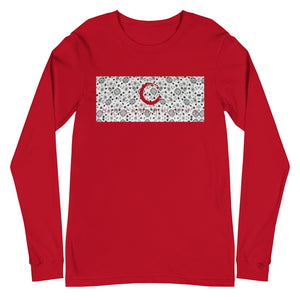 Paisley in White Long Sleeve "Our CommuniTee"