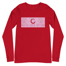 Load image into Gallery viewer, Paisley in Pink Long Sleeve &quot;Our CommuniTee&quot;
