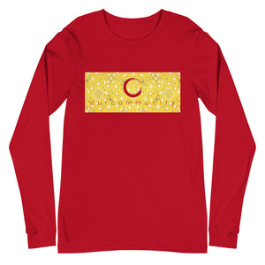 Paisley in Yellow Long Sleeve "Our CommuniTee"