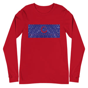 Paisley in Blue Long Sleeve "Our CommuniTee"