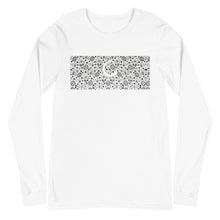 Load image into Gallery viewer, Paisley in White Long Sleeve &quot;Our CommuniTee&quot;
