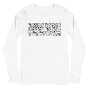 Paisley in White Long Sleeve "Our CommuniTee"