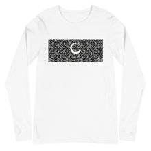 Load image into Gallery viewer, Paisley in Black Long Sleeve &quot;Our CommuniTee&quot;
