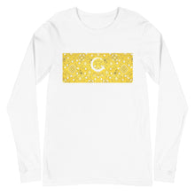 Load image into Gallery viewer, Paisley in Yellow Long Sleeve &quot;Our CommuniTee&quot;
