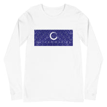 Load image into Gallery viewer, Paisley in Blue Long Sleeve &quot;Our CommuniTee&quot;
