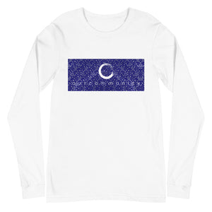 Paisley in Blue Long Sleeve "Our CommuniTee"