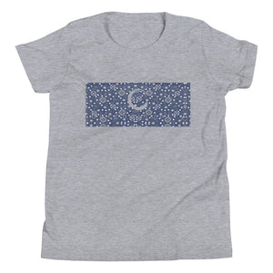 Kids Paisley in Navy "Our CommuniTee"