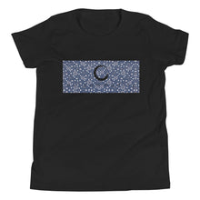 Load image into Gallery viewer, Kids Paisley in Navy &quot;Our CommuniTee&quot;
