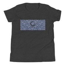 Load image into Gallery viewer, Kids Paisley in Navy &quot;Our CommuniTee&quot;
