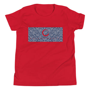 Kids Paisley in Navy "Our CommuniTee"